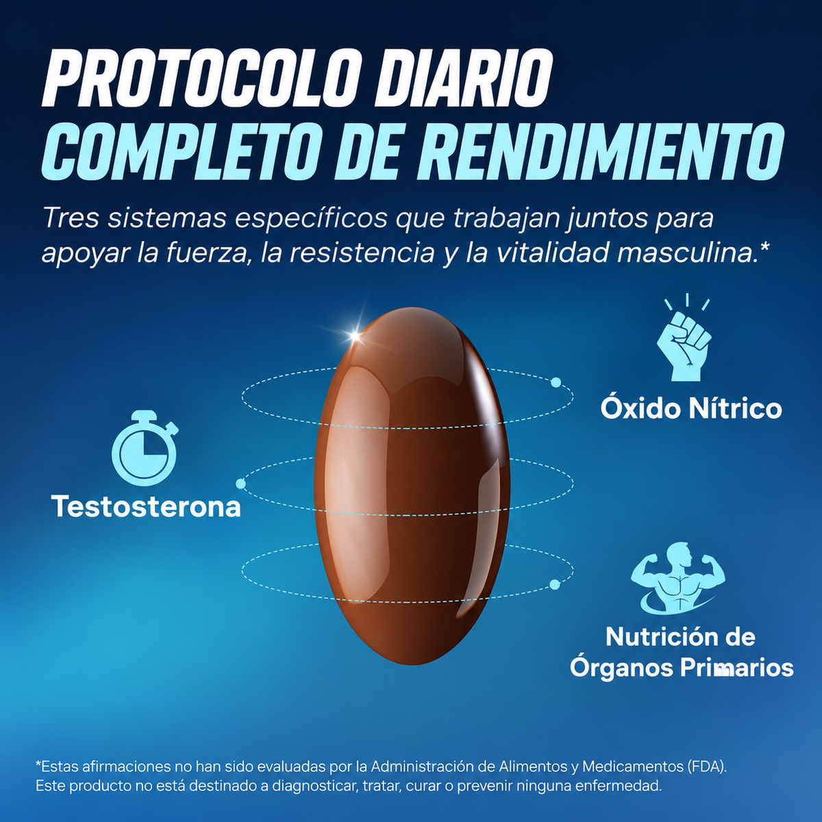 Potenciador de Testosterona para Hombres – Complejo 21 en 1