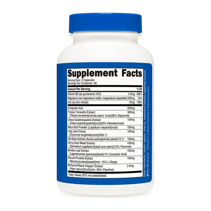 Nitric Oxide Booster & Testosterone Booster Bundle